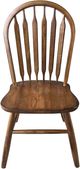 TEI Burnished Walnut 19" Arrowback Side Chair-1