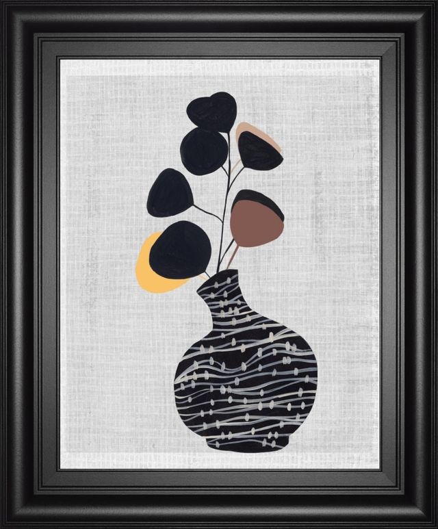 Classy Living Melissa Wang Decorated Vase with Plant I Wall Art-0