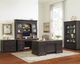 Riverside Furniture Regency Antique Oak/Matte Black Credenza Hutch-2