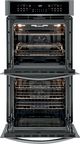 Frigidaire Gallery® 27" Black Stainless Steel Electric Built In Double Oven-1