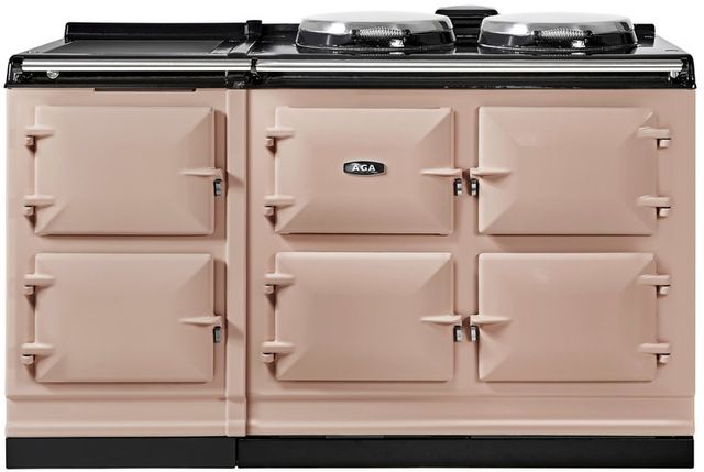 AGA™ eR7 Classic Cast Iron 60" Blush Pro Style Electric Range-0