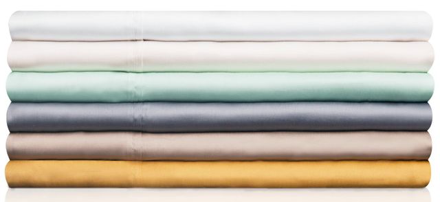 Malouf® Woven TENCEL™ White Queen Pillow Case