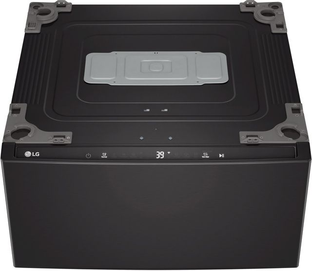 LG 27” W x 15" H Black Steel Pedestal Washer-0