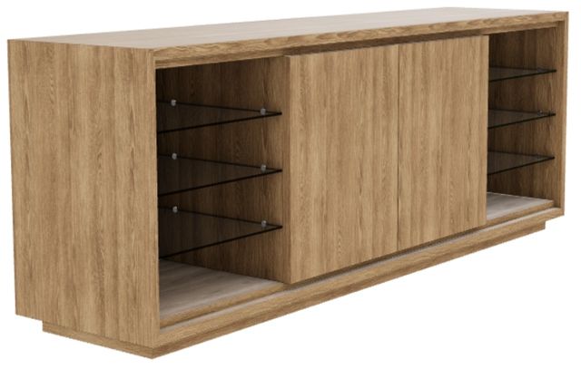 Modus Furniture One Bisque 74" TV Console-0