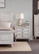 American Woodcrafters 1020 Salter Path 4 Pieces White Bedroom Set-0