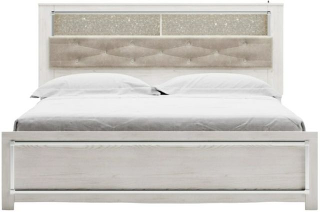Signature Design by Ashley® Altyra White King Bookcase Bed-1