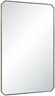 Renwil® Nate Dark Antique Brushed Brass Accent Mirror-2