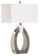 Wildwood Lamps Chatham Natural Crystal White/Polished Nickel Lamp-0