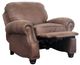 BarcaLounger© Longhorn Sanded Dark Bomber Recliner-2