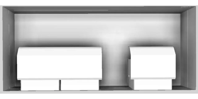 Vent-A-Hood® 48" White Contemporary Wall Mounted Range Hood-3