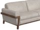 International Furniture Direct Loft Ivory/Brown Sofa-3