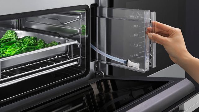 Fisher & Paykel 24” Black Glass Built In Electric Single Oven-2