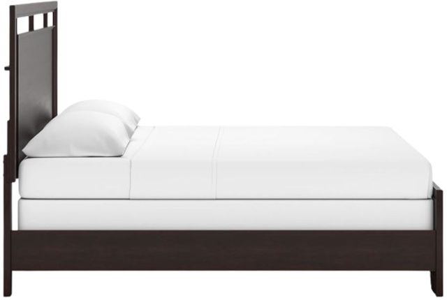 Signature Design by Ashley® Covetown Dark Brown King Panel Bed-3
