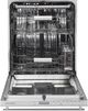 Monogram®24" Fully Integrated Dishwasher-Stainless Steel-1
