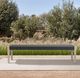 Armen Living Rhett Black/Grey Outdoor Bench-5