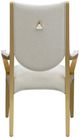 Michael Amini® Scotts Square Light Champagne Dining Arm Chair-4