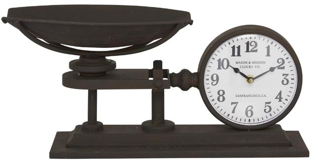Deco Marche Black Clock-0