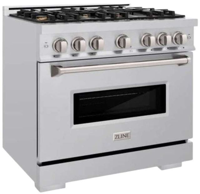 ZLINE Classic 36" Stainless Steel Pro Style Gas Range -2