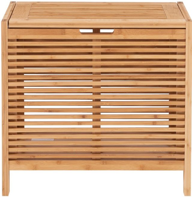 Linon Bracken Bamboo Hamper-3