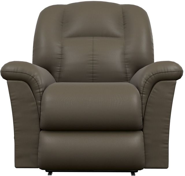 La-Z-Boy® Jasper Smoke Leather Manual Wall Recliner-1