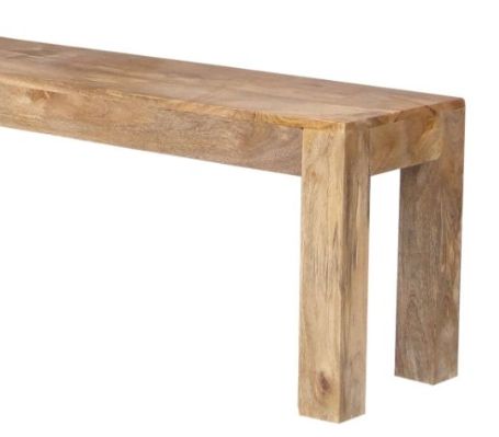 Jaipur Furniture Dakota Range Light Brown Small Bench-1