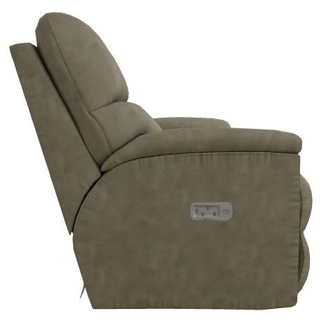 La-Z-Boy® Brooks Charcoal Power Reclining Sofa with Headrest and Lumbar-2