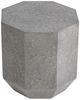 Classic Home Morse Dark Gray Concrete Outdoor End Table-2