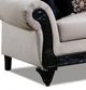 Furniture of America® Molfetta Light Brown Sofa-4