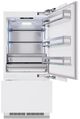 ZLINE Autograph Edition 36" 19.8 Cu. Ft. Panel Ready Built In Bottom Freezer Refrigerator with Champagne Bronze Accents-1