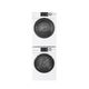 GE® 4.1 Cu. Ft. White Electric Front Load Dryer-2