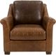 Soft Line America Dallas Smooth Chestnut Chair-1
