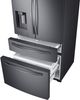 Samsung 22.6 Cu. Ft. Fingerprint Resistant Black Stainless Steel Counter Depth French Door Refrigerator-2