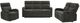 Coaster® Hamilton 3-Piece Charcoal Gray Manual Reclining Sofa Set-0