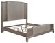 Liberty Furniture Montage Platinum California King Upholstered Panel Bed-2