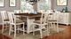 Furniture of America® Sabrina 2-Piece Off White/Tan Counter Chair Set-1