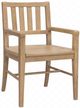 Hooker® Furniture Driftwood Buckboard Splatback Dining Arm Chair-0