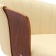 Armen Living Lydia Cream/Black Adjustable Bar Stool-3