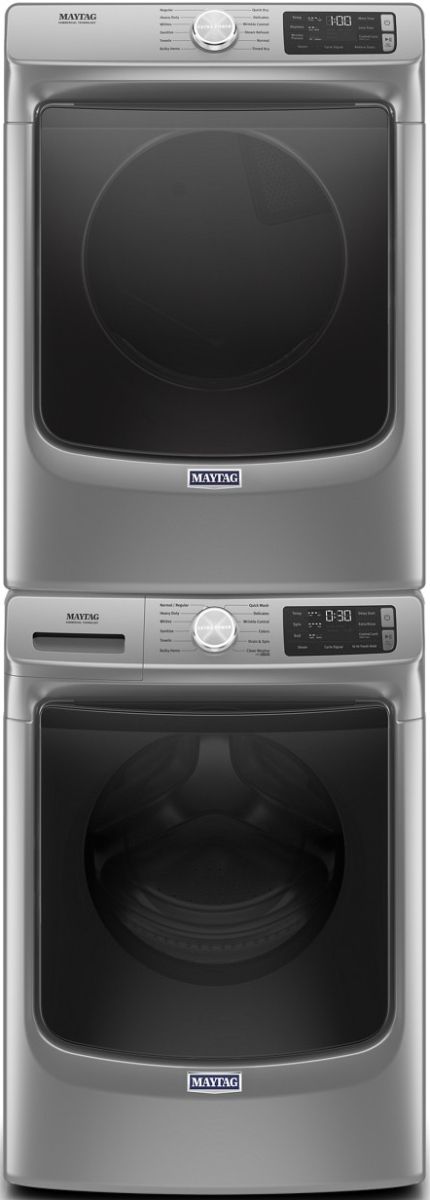 Maytag® 4.8 Cu. Ft. Metallic Slate Front Load Washer-7