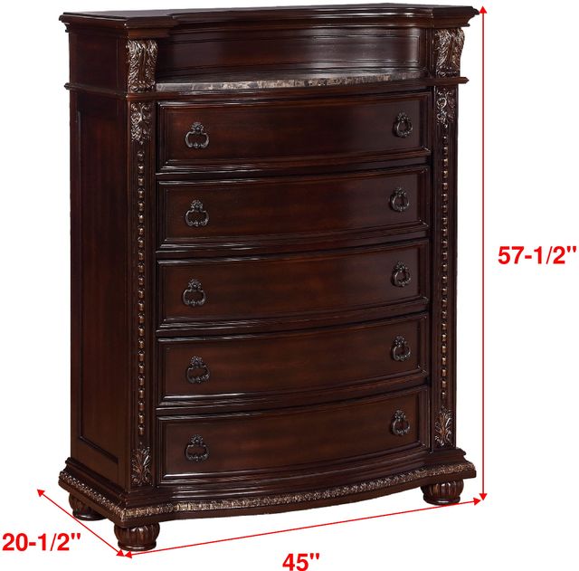 Crown Mark Stanley Brown Chest-2