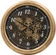 A & B Home Antique Black Gear Clock-0