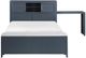 Homelegance® Sloane Navy Blue Full Bookcase Platform Bed-3
