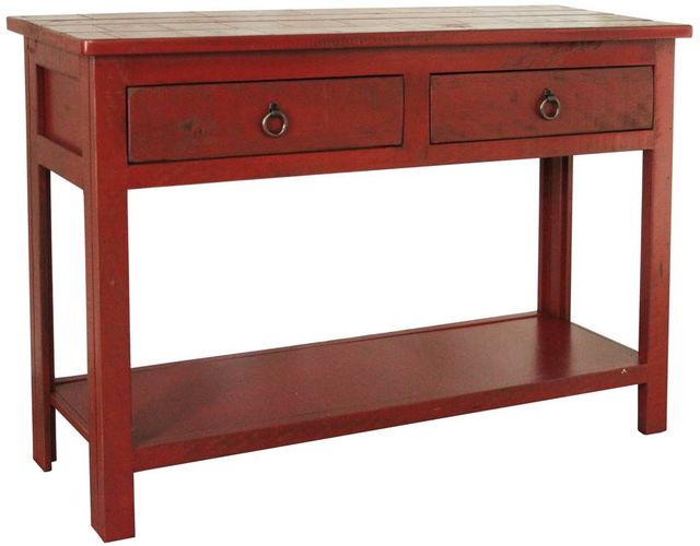 American Heartland Manufacturing Rustic Sofa Table-0