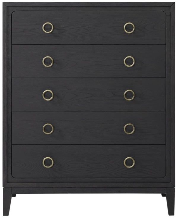 Bernards Elure Peppercorn 5-Drawer Chest-1