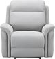 Aurora Furniture Cascade Vanilla Power Recliner-0