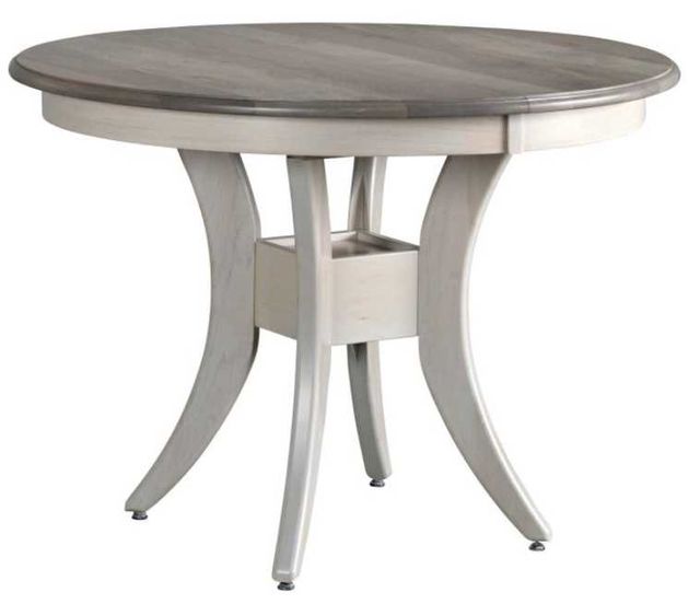 Country View Woodworking Customizable Make It Your Way 7 Hickory Top Dining Table-0