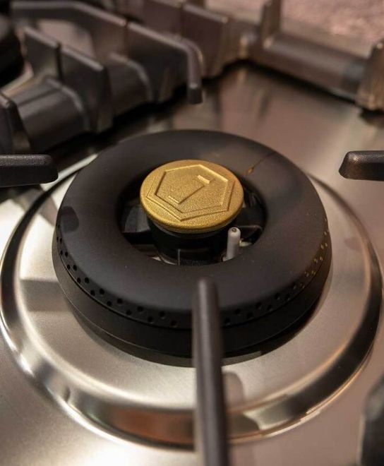 Ilve® Professional Plus II 30'' Stainless Steel Liquid Propane Gas Cooktop with Satin Trim-2