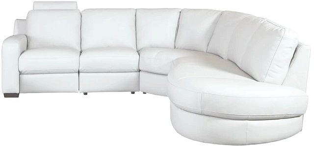 Palliser® Furniture Customizable Flex 5-Piece Right Arm Facing Curved Sectional and Bumper-2