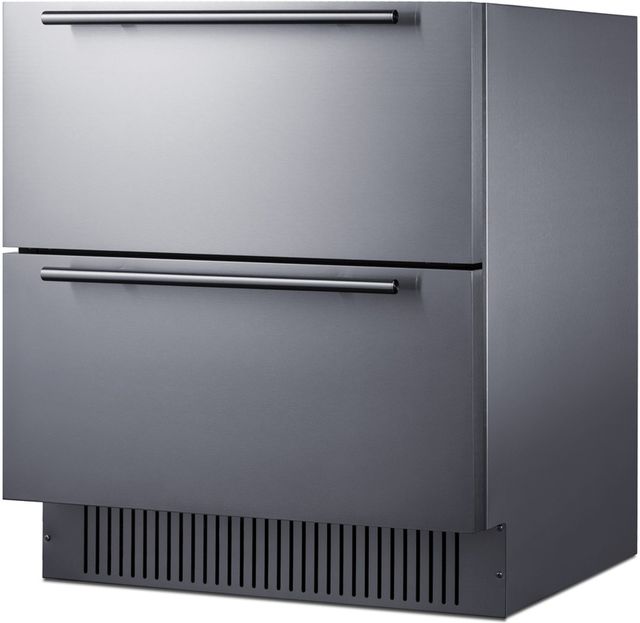 Summit® 30" Stainless Steel Refrigerator Drawer-2
