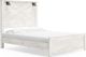 Signature Design by Ashley® Gerridan 4-Piece Gray/White Queen Panel Bed Set-1