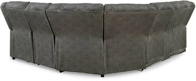 Signature Design by Ashley® Benlocke 6-Piece Flannel Reclining Right-Arm Facing Sectional and Chaise with Console-1